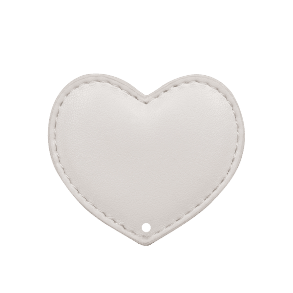 White heart - perforated