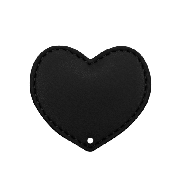 Black heart - perforated