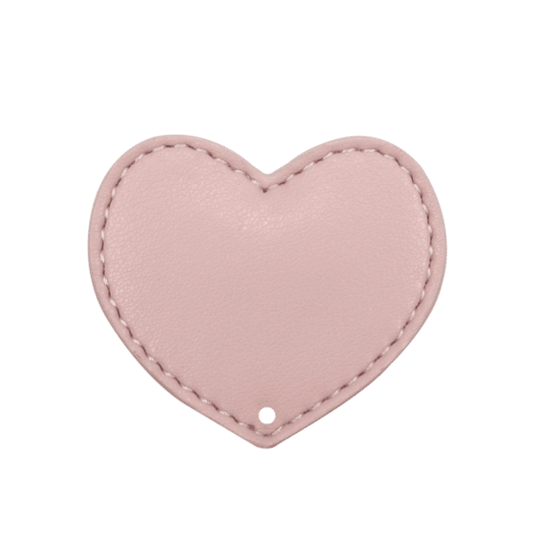 Pink heart - perforated