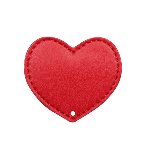 Red heart - perforated