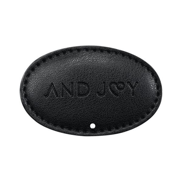 Black oval - perforated